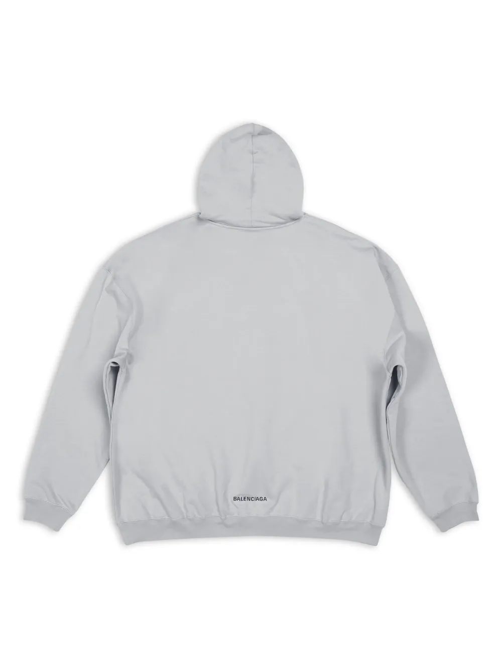 Balenciaga Hoodie met logoprint Grijs