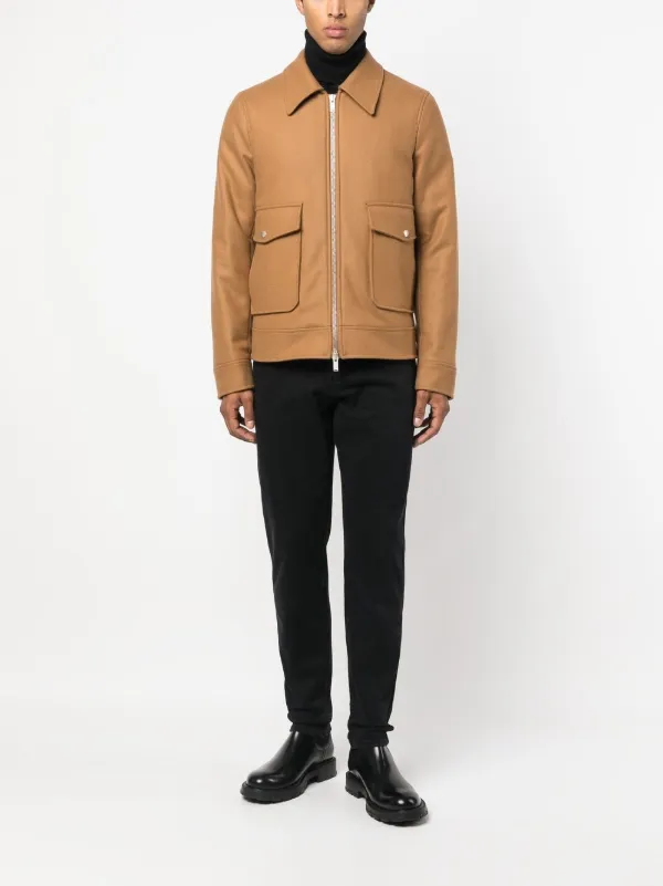 PT Torino ジップ シャツジャケット | ブラウン | FARFETCH JP