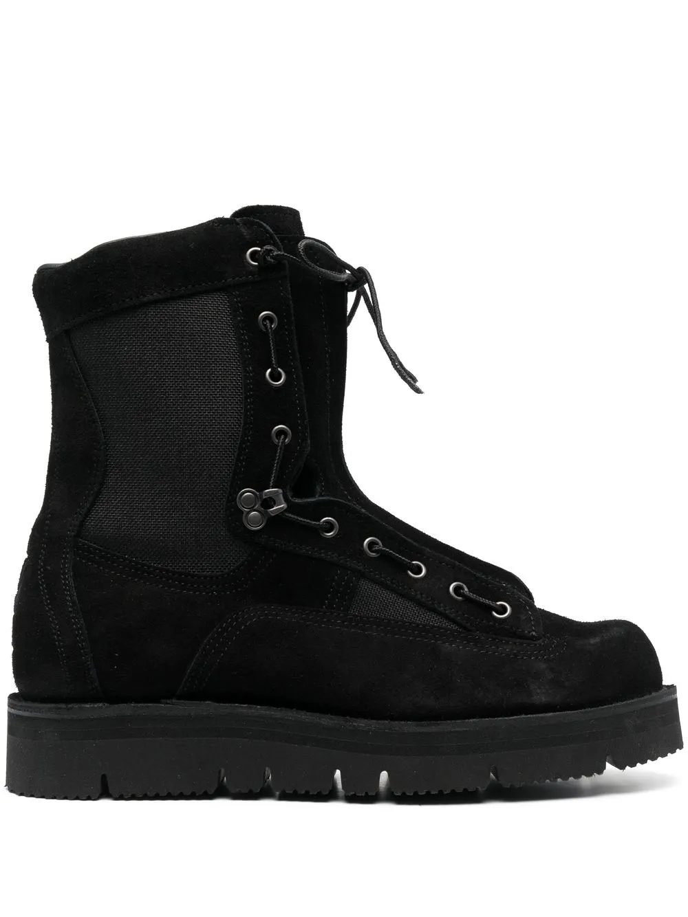 

White Mountaineering chunky-soled ankle boots - Black