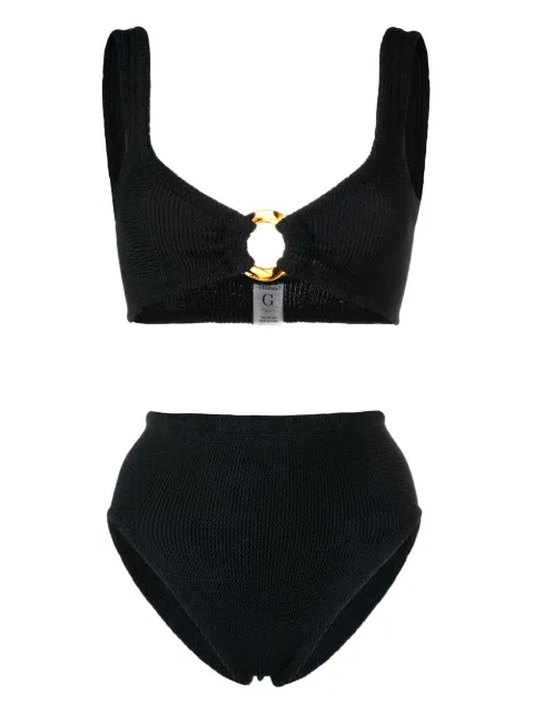 Hunza G bikini Nadine en seersucker