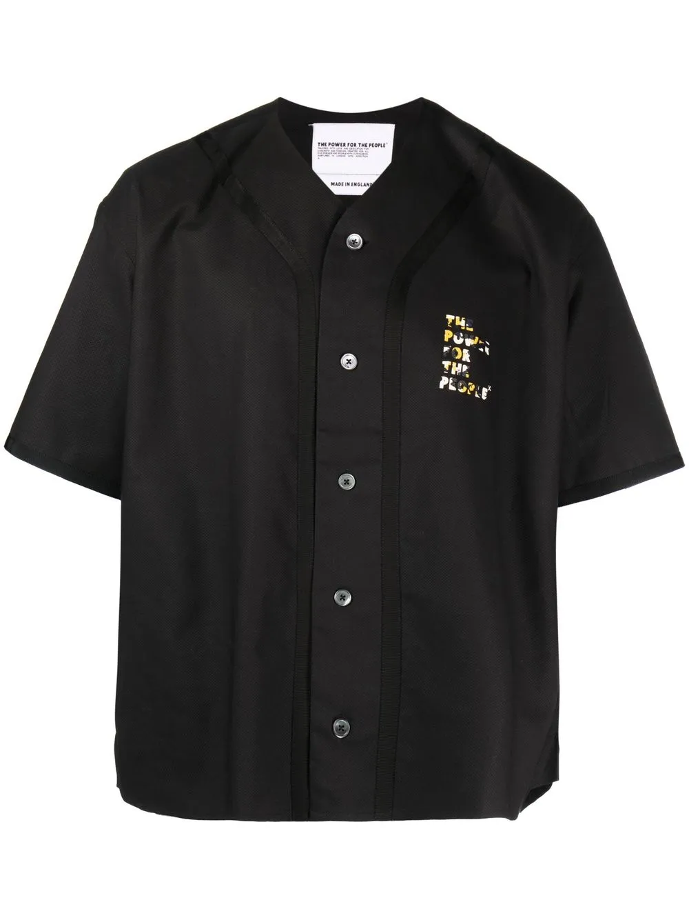 

The Power For The People camisa Little Baseball - Negro