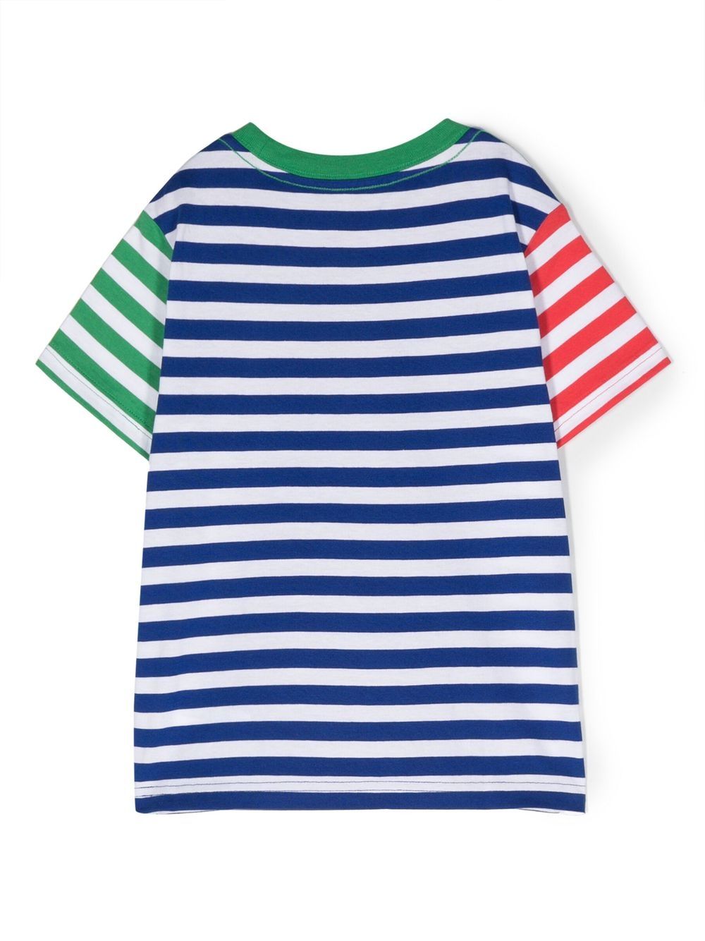 Ralph Lauren Kids T-shirt met colourblocking - Blauw