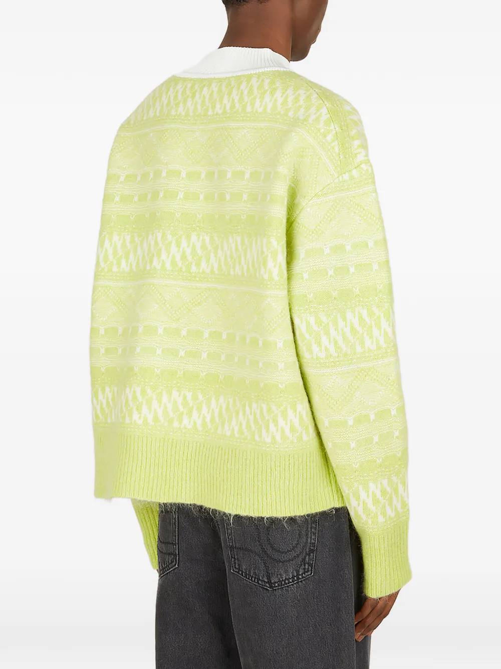 Eytys Patterned Long-sleeve Sweater In Multi