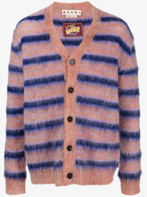 Marni Gestreifter Cardigan