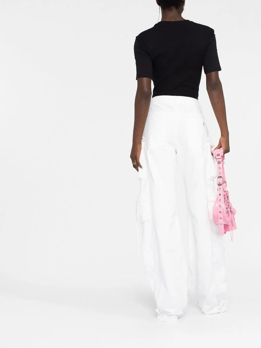 The Attico カーゴパンツ | ホワイト | FARFETCH JP 