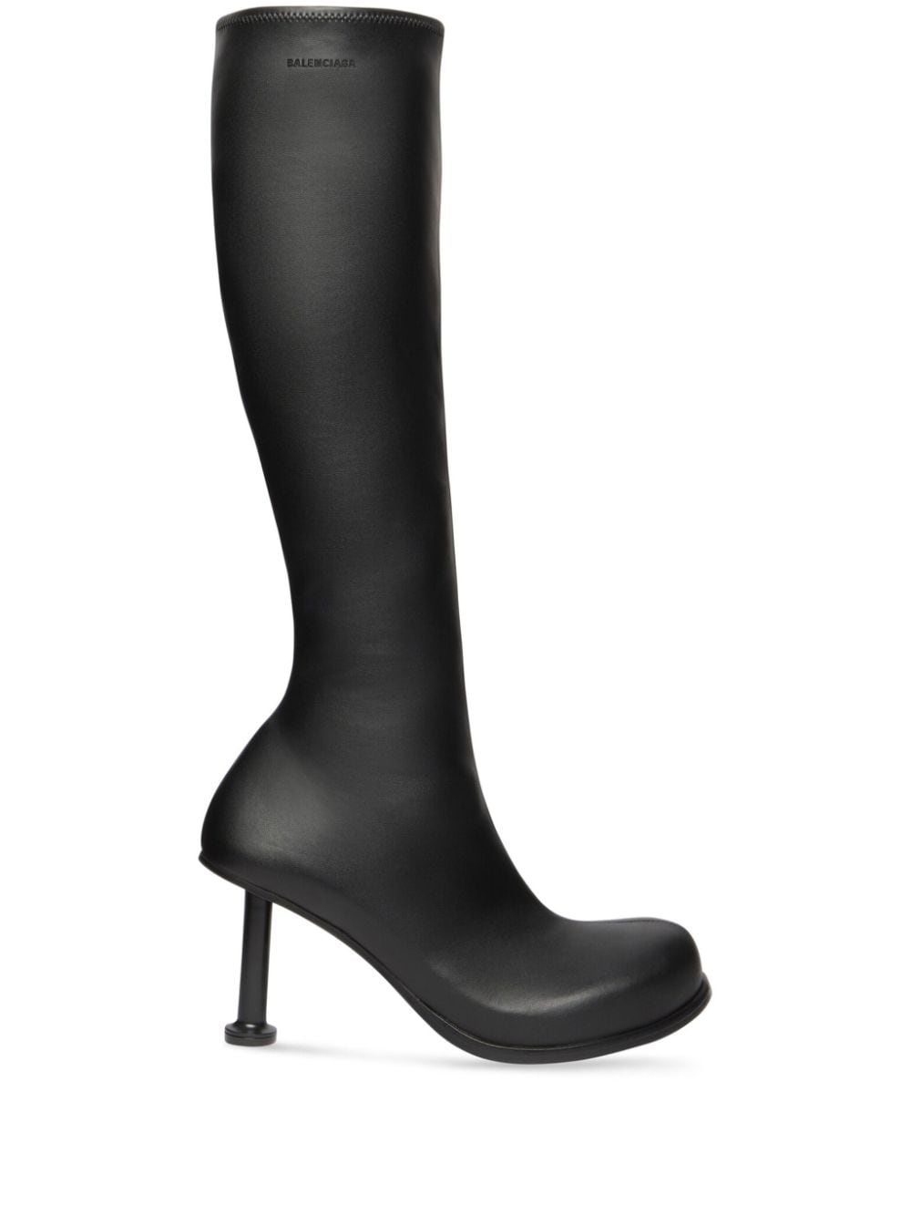 Balenciaga Mallorca 80mm Knee-high Boots In Black