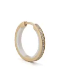 Maria Black gold diamond hoop earring