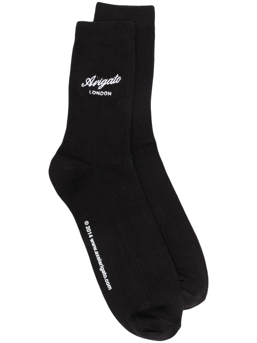 

Axel Arigato calcetines con logo bordado - Negro