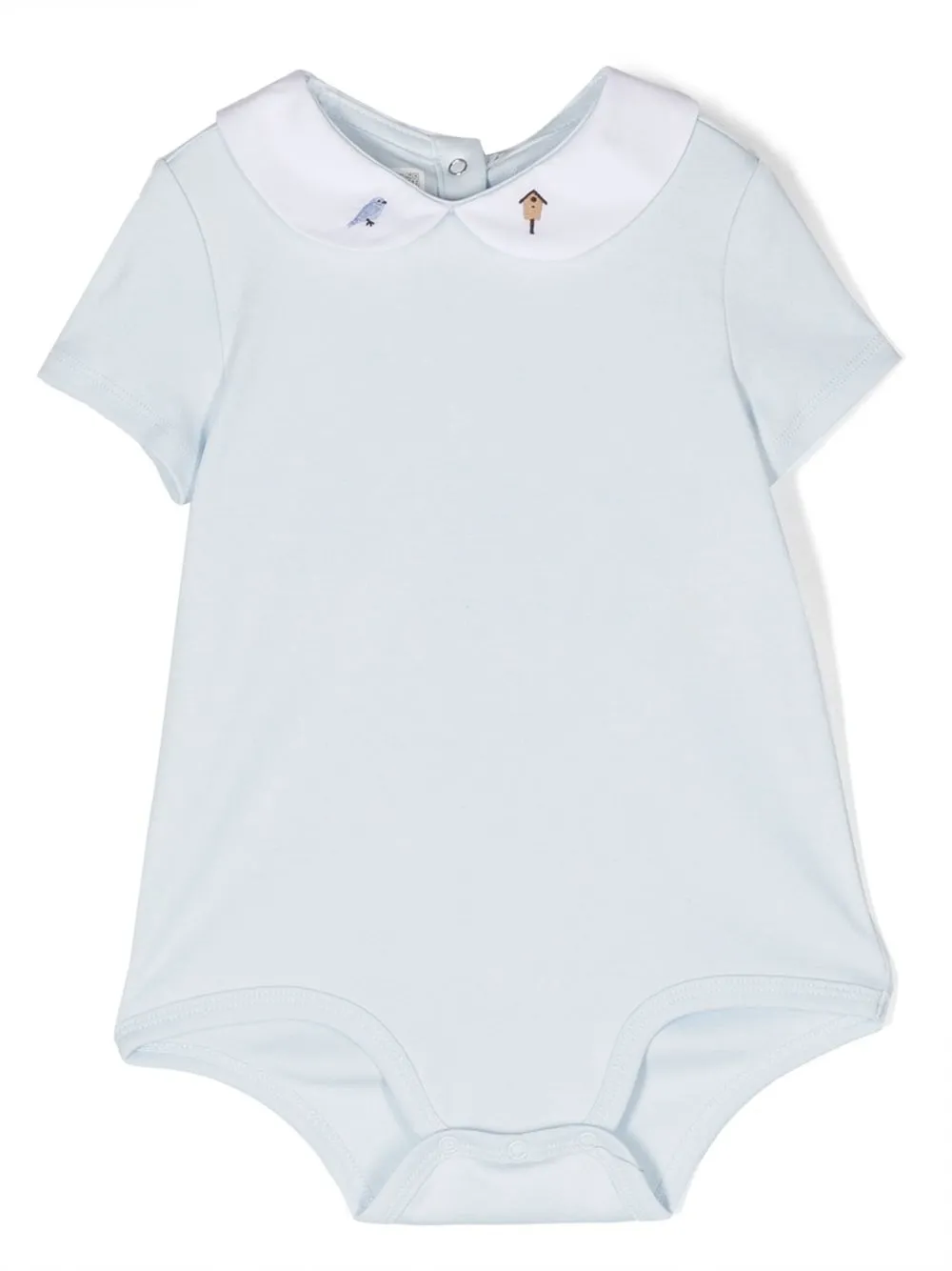 

Ralph Lauren Kids embroidered-motif babygrow - Blue