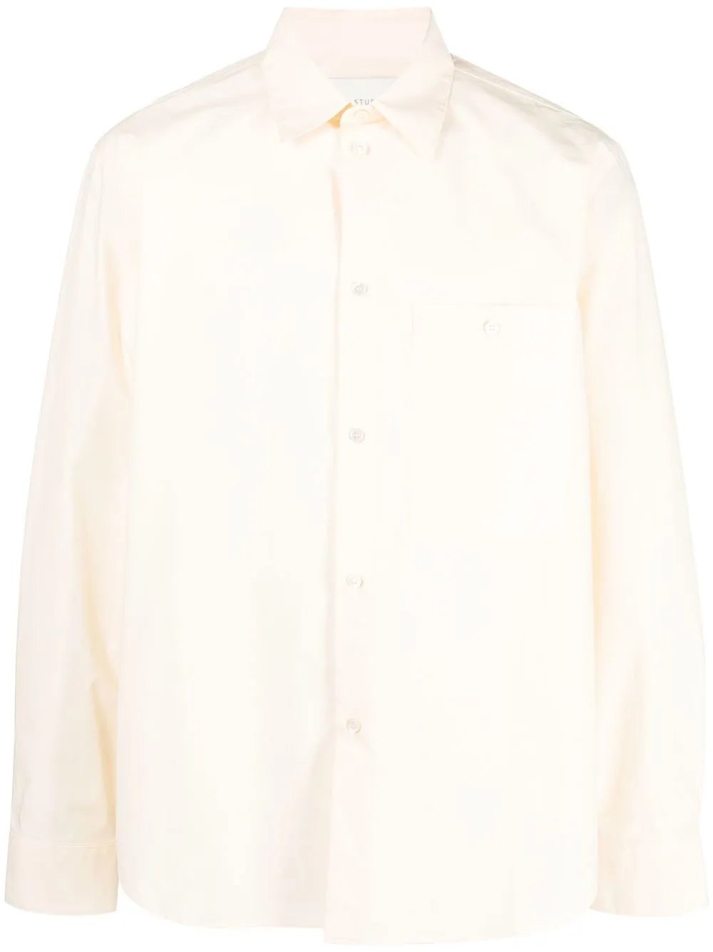 

Studio Nicholson Kito cotton button-up shirt - Neutrals