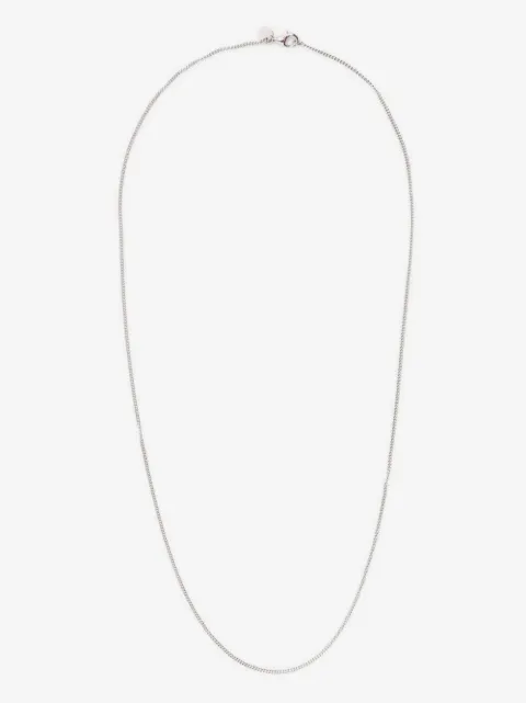 Tom Wood collier en maille gourmette