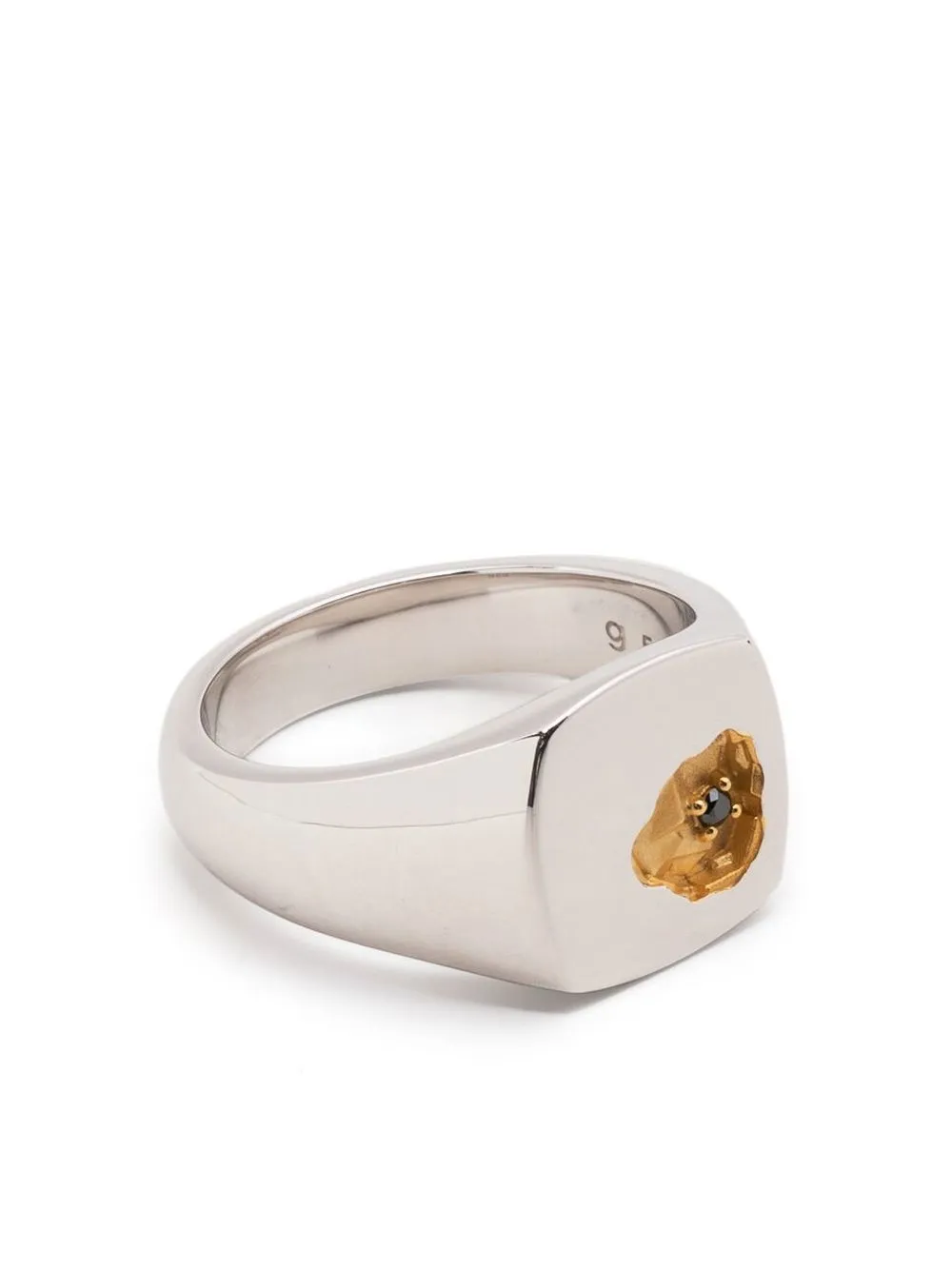 Tom Wood Large Mined Diamond Ring - Farfetch