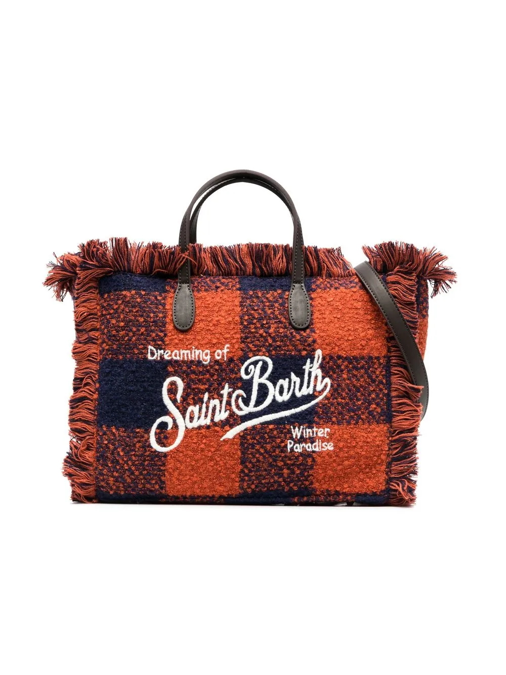 

MC2 Saint Barth Kids tote Colette - Naranja