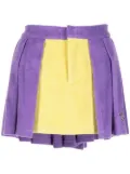 Natasha Zinko Terry tennis skirt - Purple