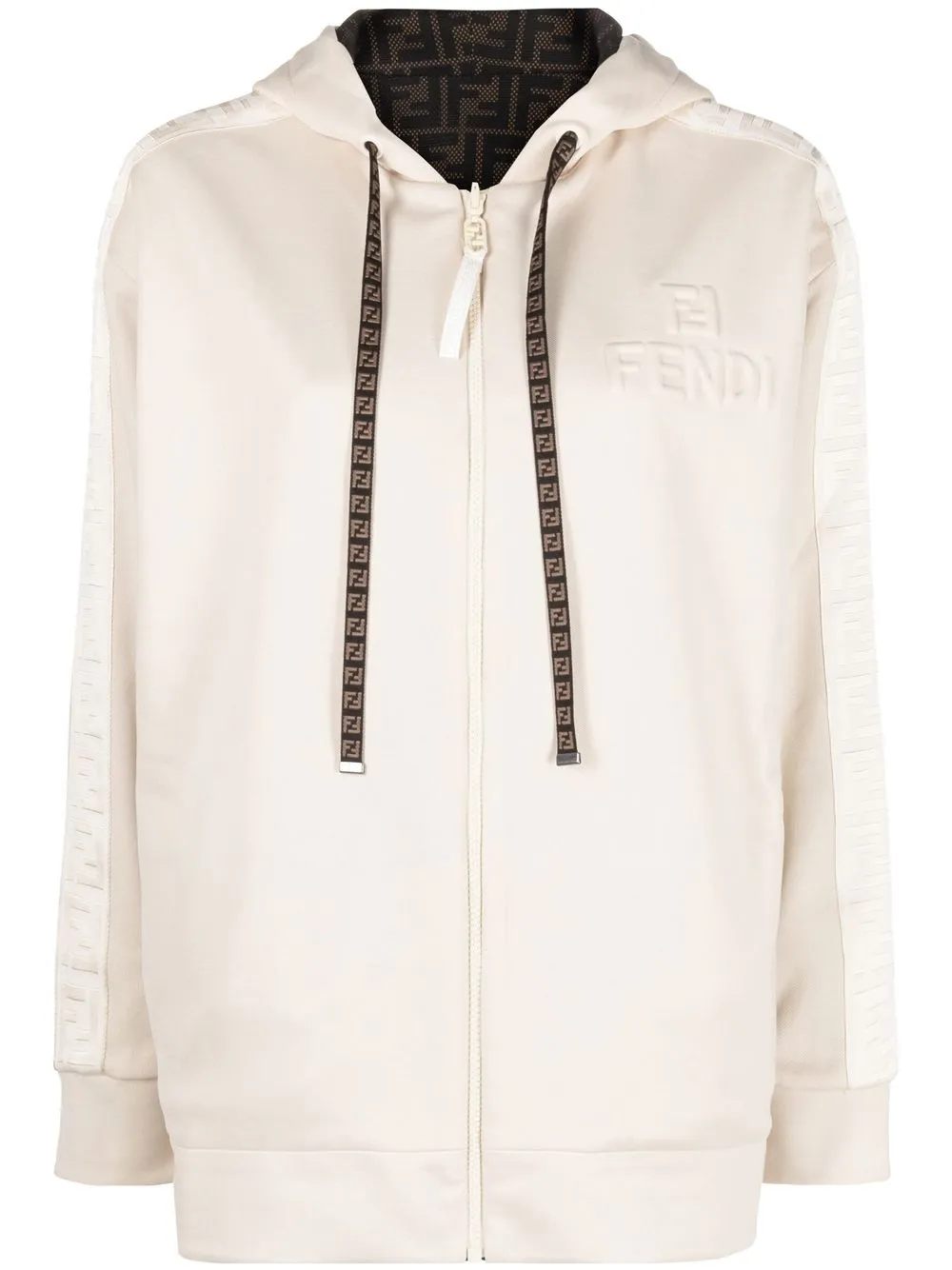 Reversible zip hoodie Clearance