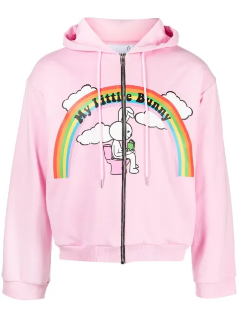 Natasha Zinko bunny-print hoodie