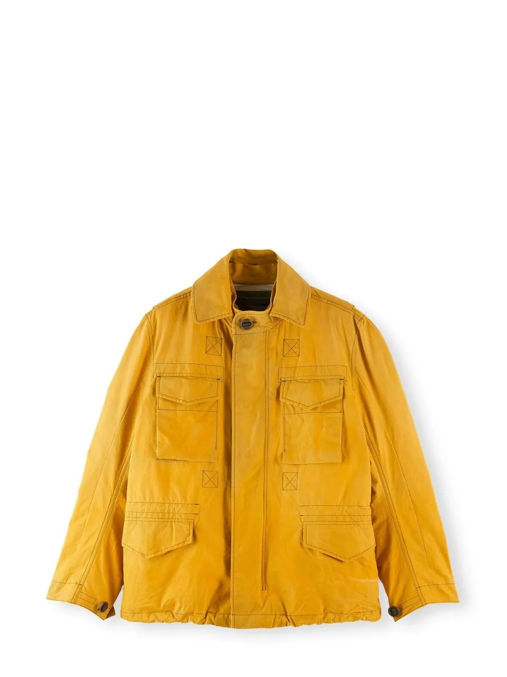 Applied Art Forms Cm1 2 Cotton Field Jacket In Yellow ModeSens