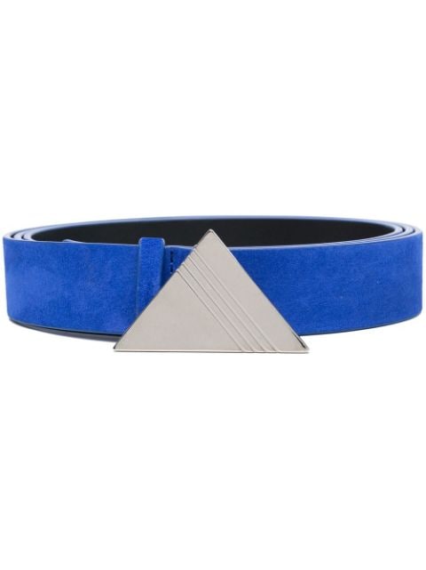 The Attico triangle-buckle belt
