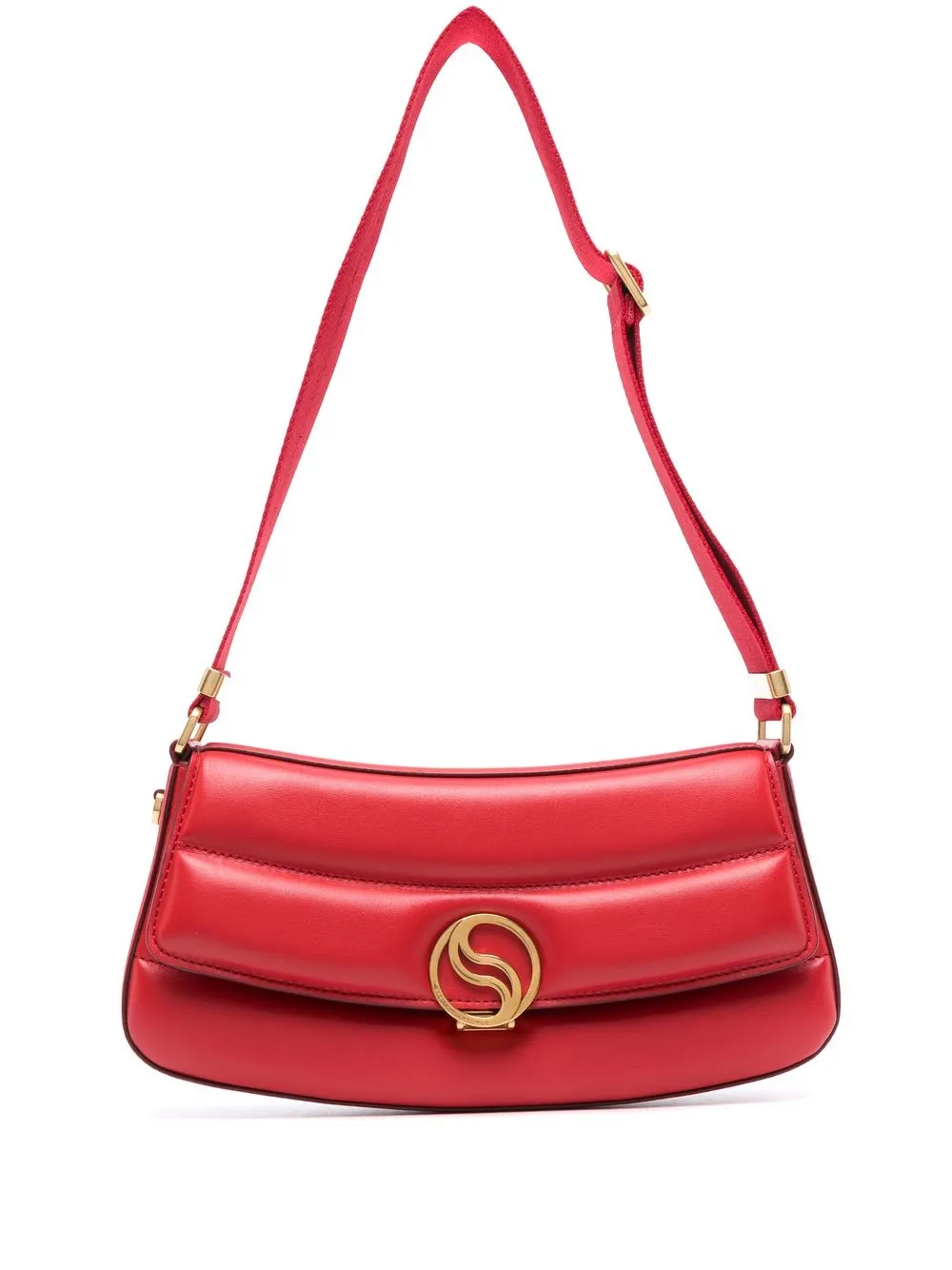 

Stella McCartney bolsa de hombro S-Wave - Rojo