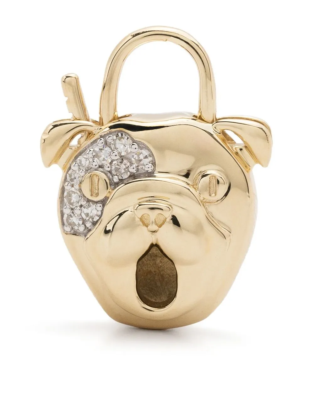 

Maria Black dog shaped diamond pendant - Gold