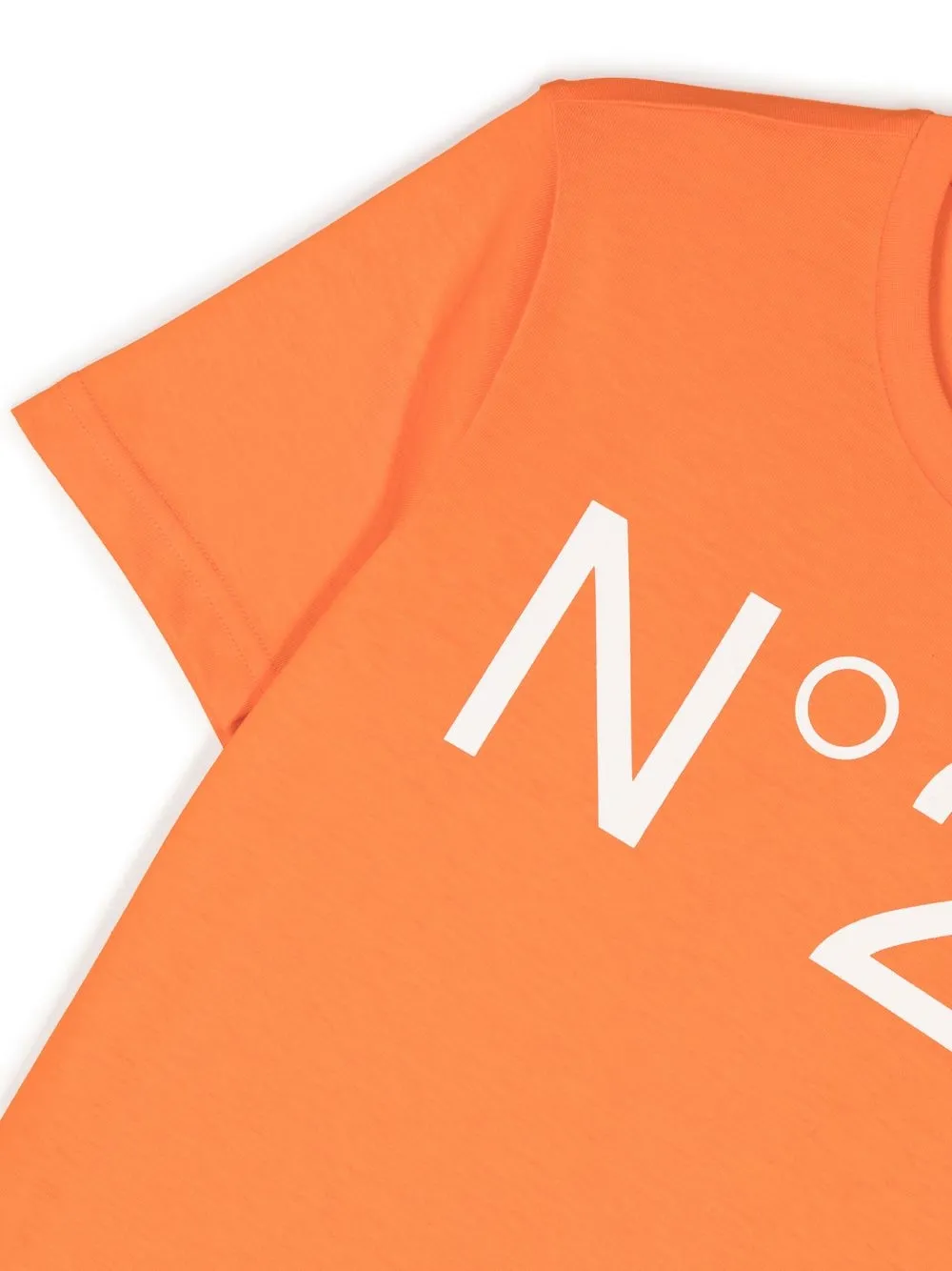  Nº21 Kids Logo-print T-shirt - Orange 