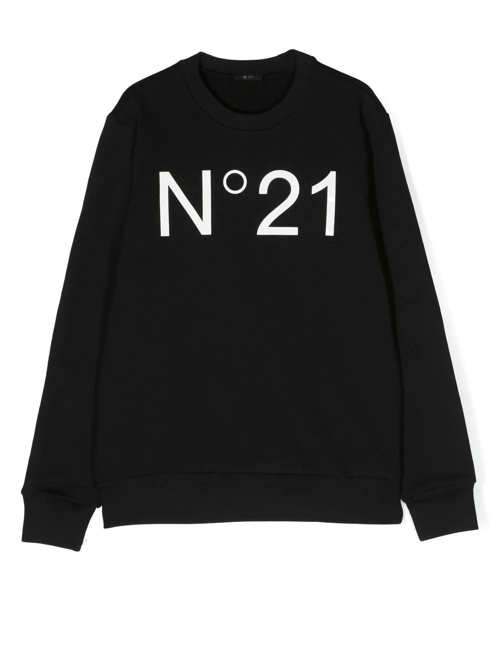 

Nº21 Kids sudadera con logo estampado - Negro