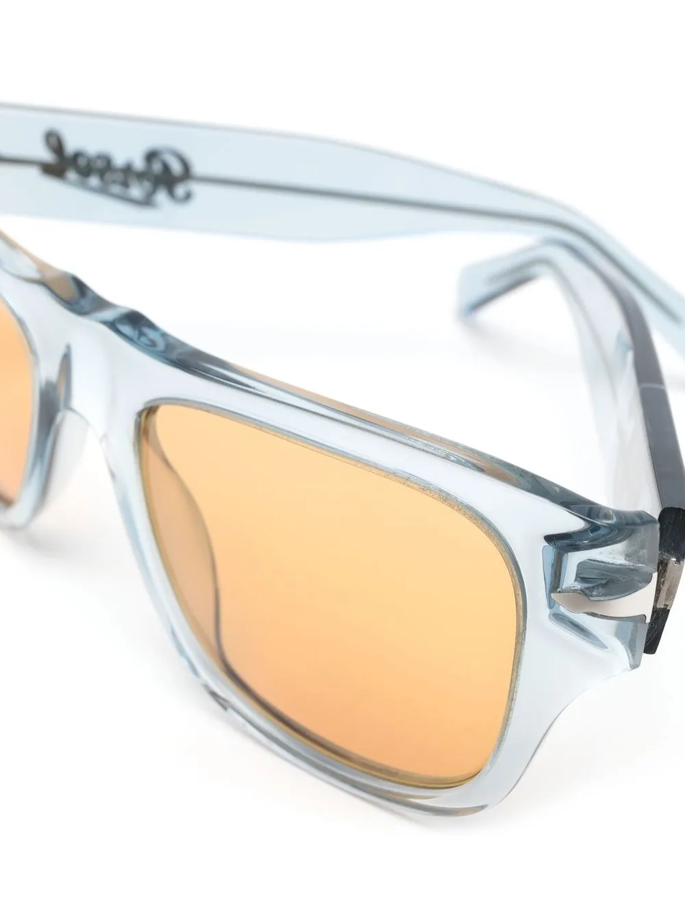 PERSOL 有色镜片方框太阳眼镜