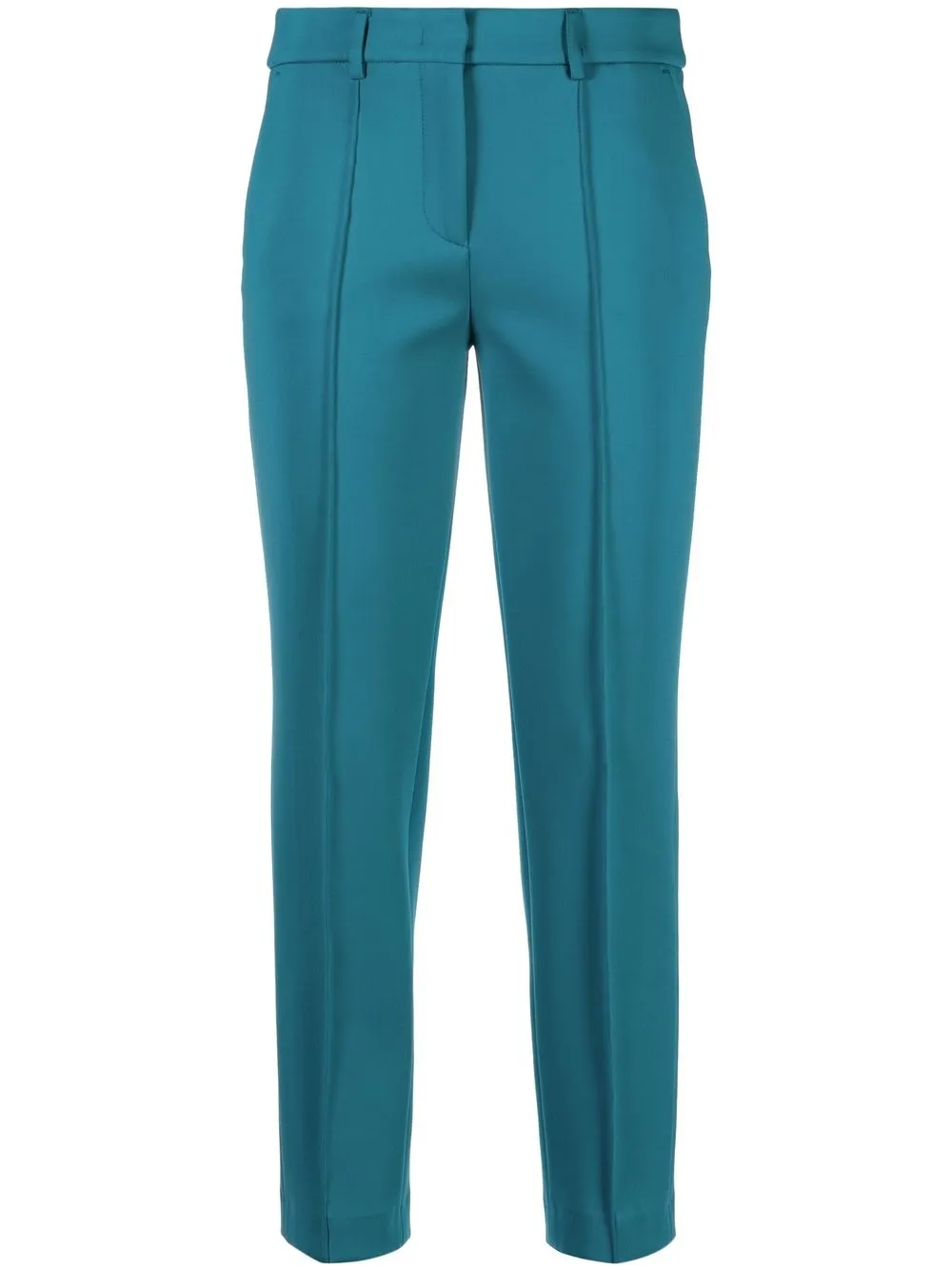 

Blanca Vita cropped straight-leg trousers - Blue