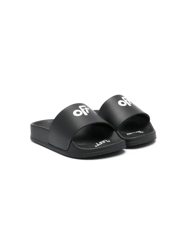 Kids discount white slides