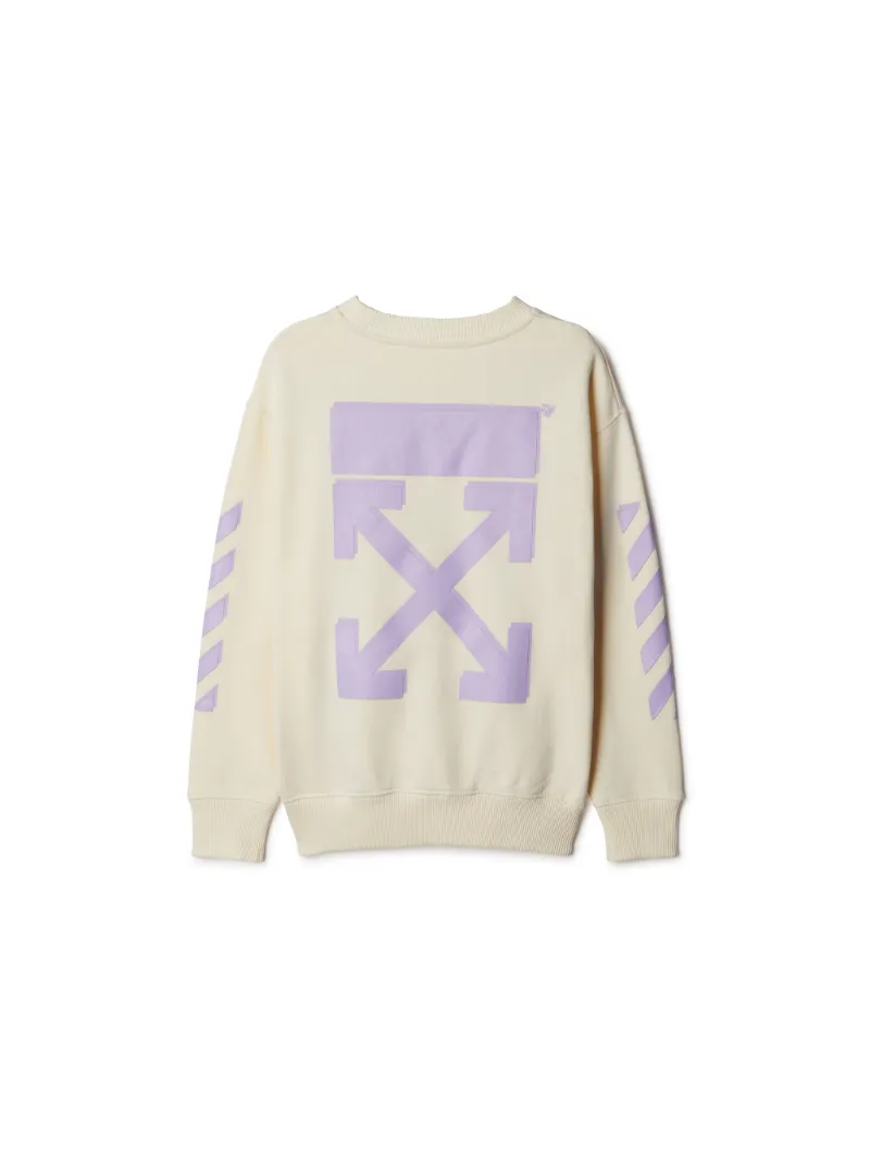 Pullover mit Rundhalsausschnitt und Gummipfeil