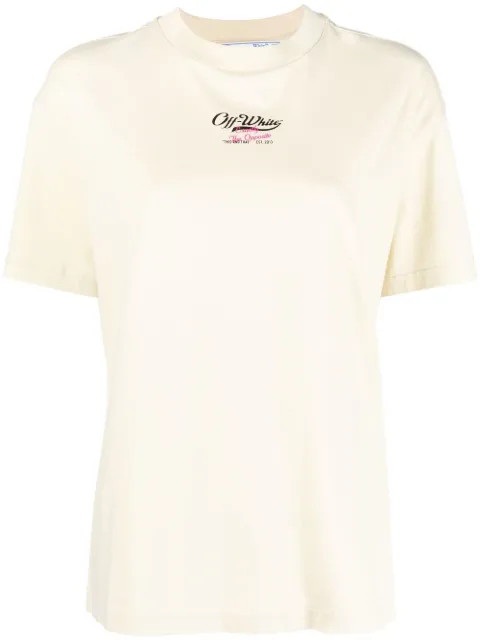 Off-White t-shirt en coton à logo imprimé