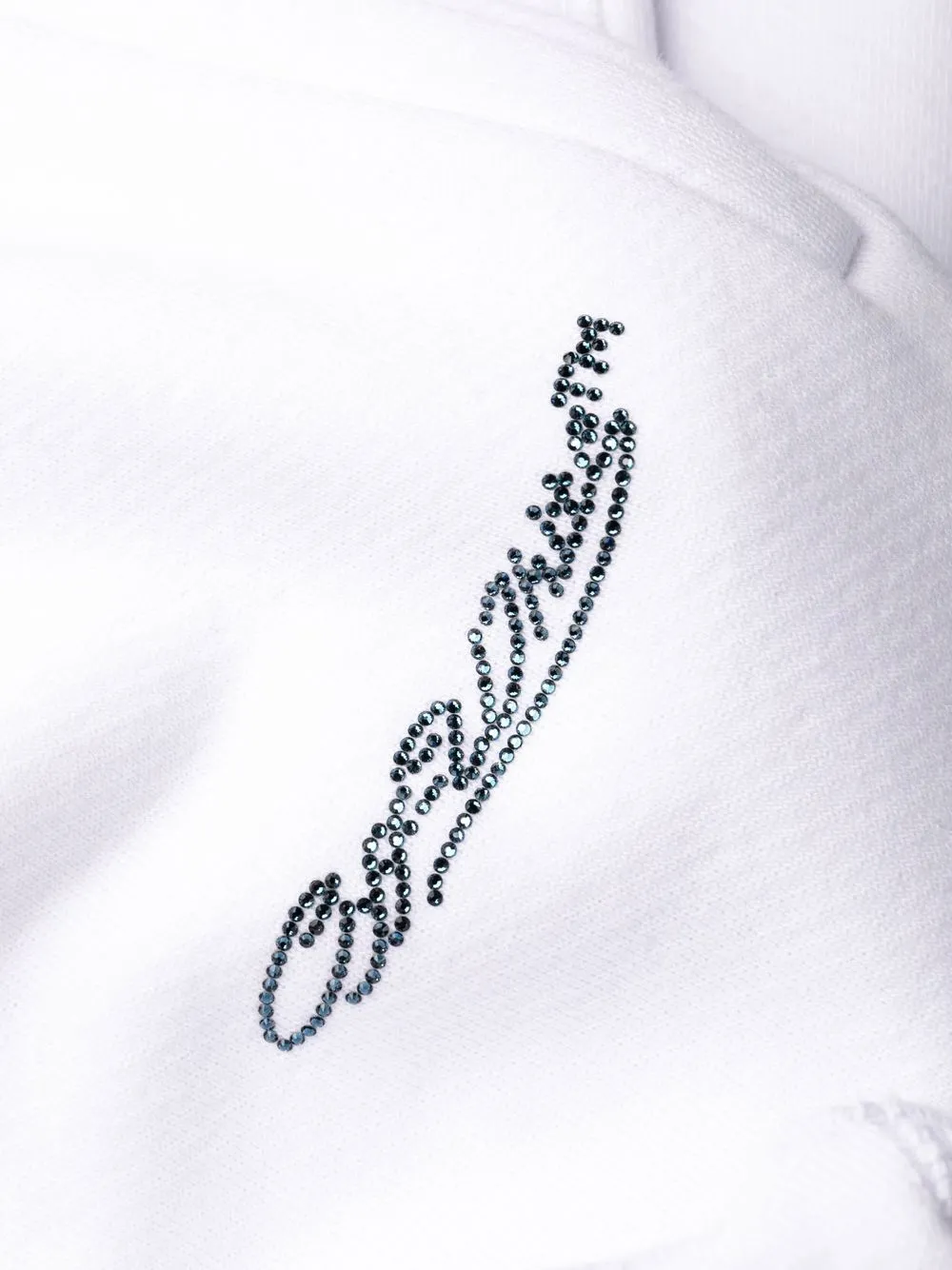 Off-white Logo-print Track Pants In White