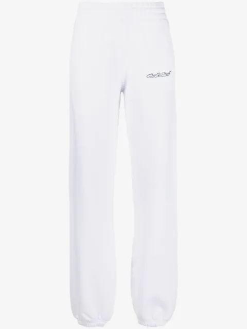 Off-White logo-print track pants