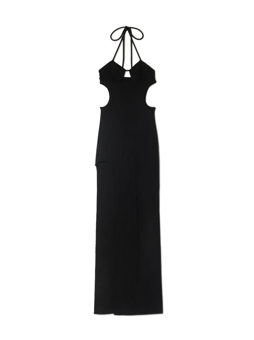 Cut Out Rib Long Dress