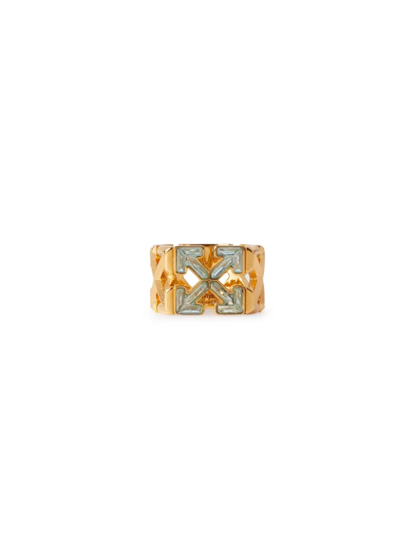 Crystal Multi Arrow Ring