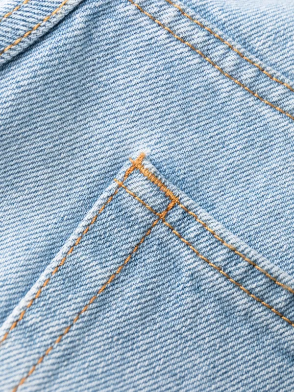 Off-White Bleach Twist Banana ジーンズ | ブルー | FARFETCH JP