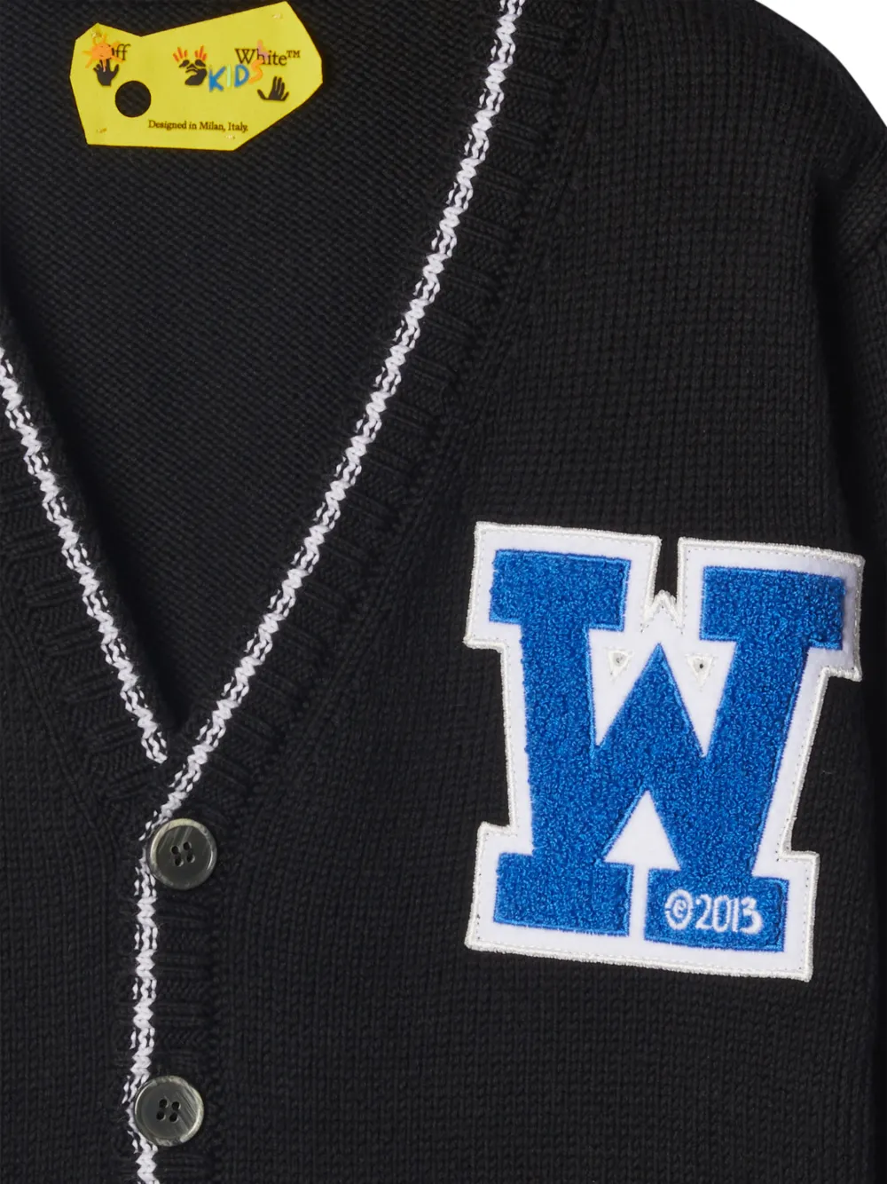Ow Patch Knit Cardigan