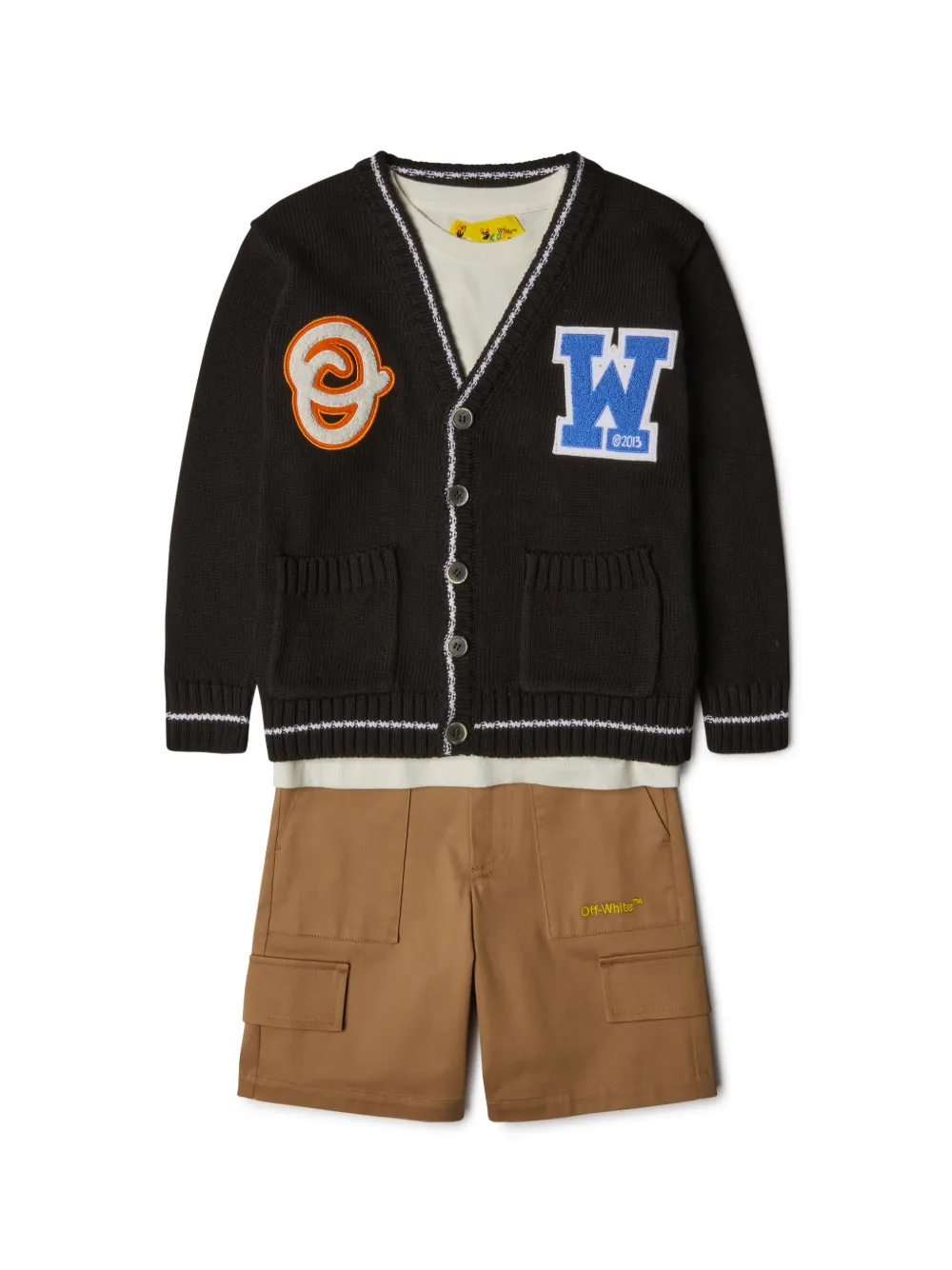 Ow Patch Knit Cardigan