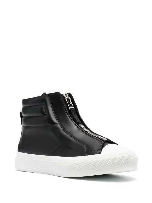 s*u様 givenchy archive ハイカットレザースニーカー Givenchy 4G Leather high-top Sneakers | Black | FARFETCH