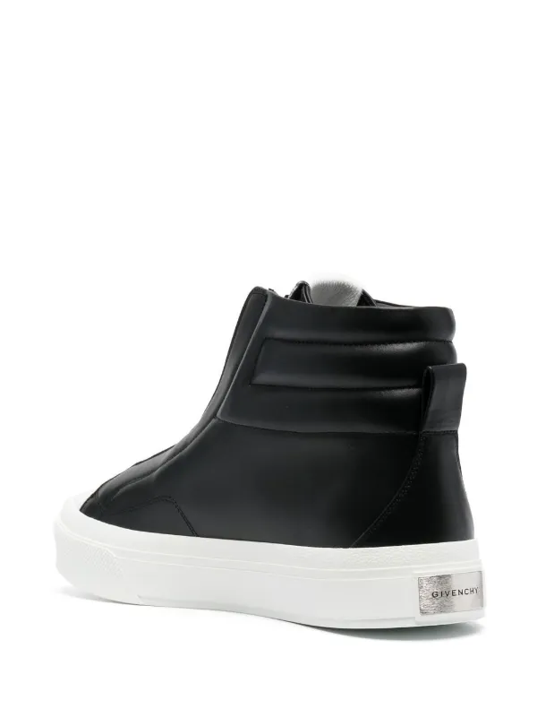 Givenchy 4G ハイカット レザースニーカー | ブラック | FARFETCH JP