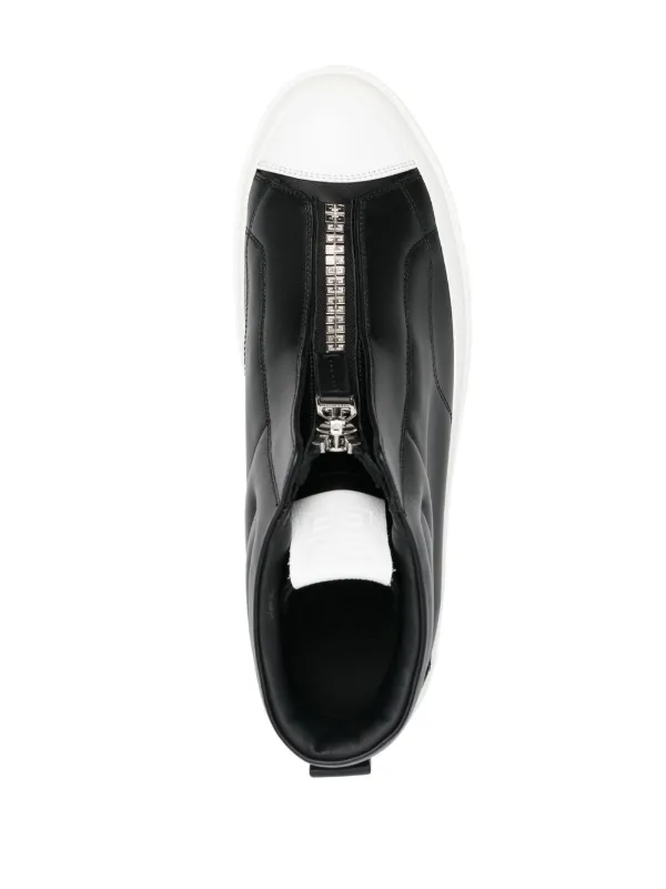 Givenchy 4G ハイカット レザースニーカー | ブラック | FARFETCH JP