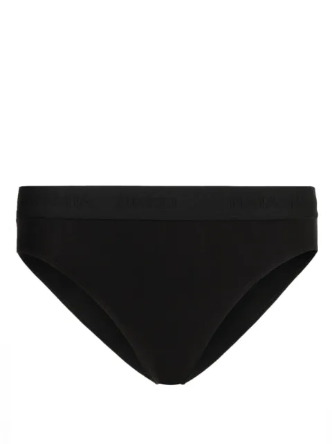 Natasha Zinko embroidered-logo cotton briefs