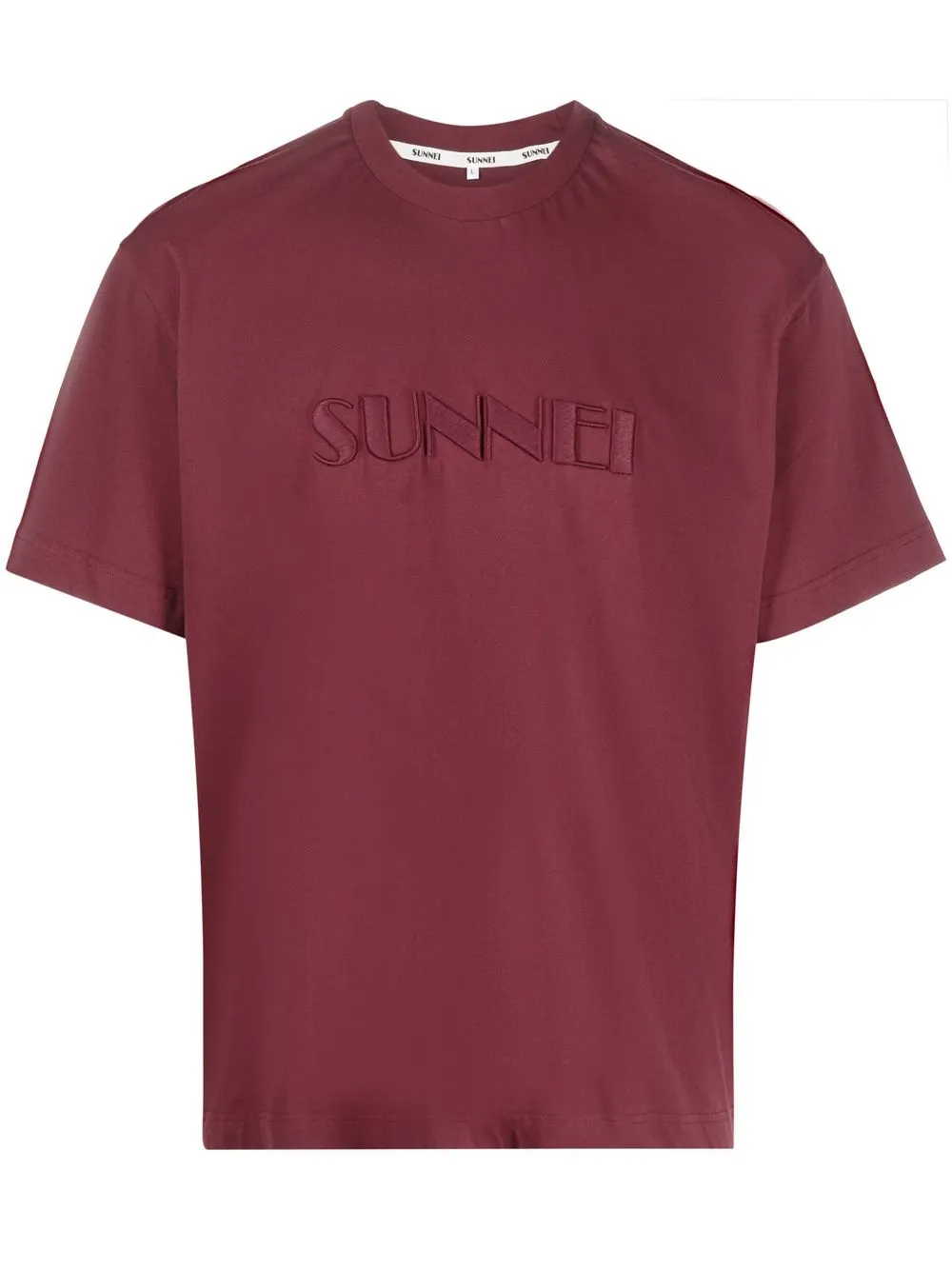 

Sunnei logo-embroidered cotton T-shirt