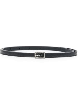 Saint Laurent Monogram square-buckle Belt - Farfetch