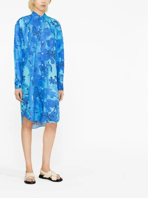【送料&関税込】Marni Shirt Dress With Floral Pattern 19321105_42475744_600.jpg