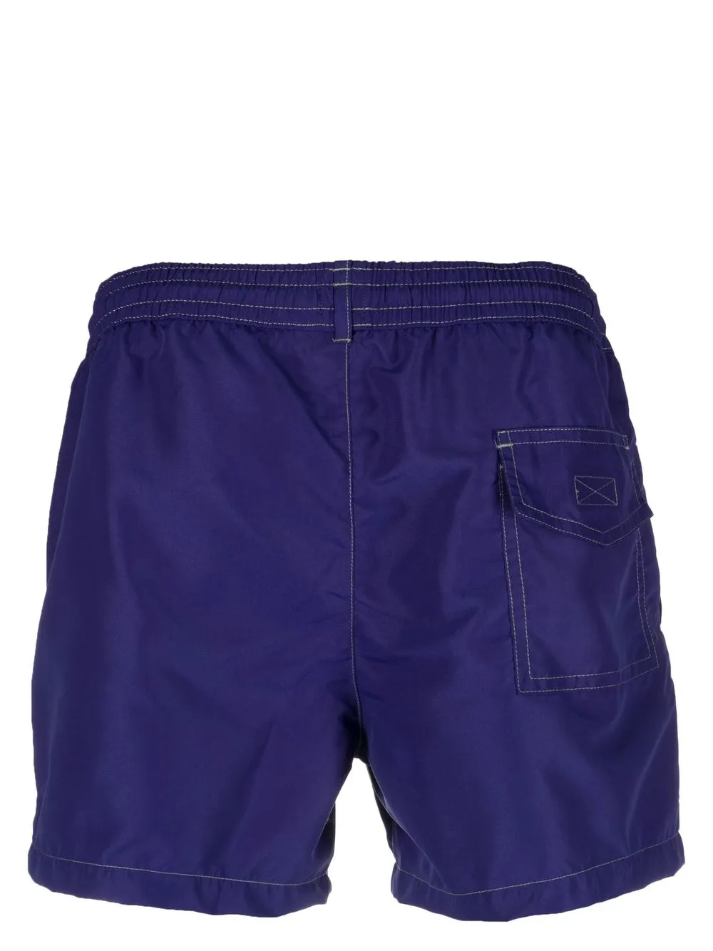 Paul Smith Zwembroek met geborduurd logo - Blauw