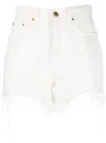 Golden Goose high-rise shorts - White