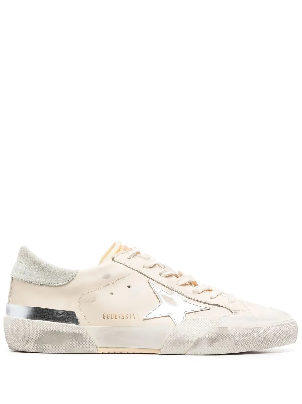 

Golden Goose star-patch lace-up sneakers - Neutrals