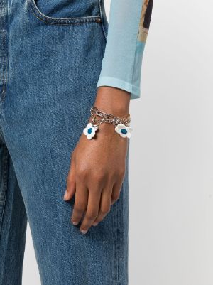 Marni Women's Bracelet with Charms - Blue - Bracelets