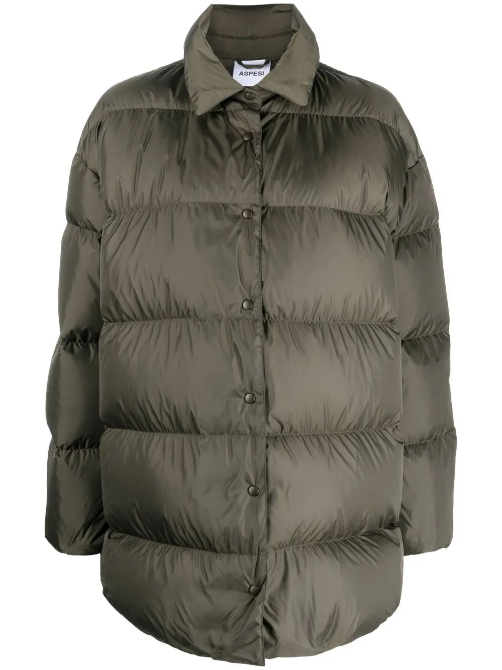 

ASPESI quilted down-padded jacket - Green